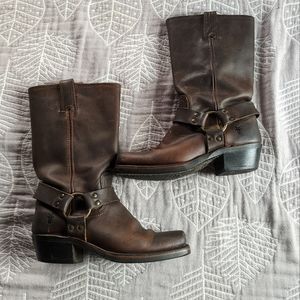 Frye Harness (12R style)pull on boots size 7